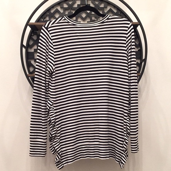 Stella & Dot Ruffle Stripe Pullover - XS/S - Picture 5 of 7